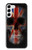 W3848 United Kingdom Flag Skull Hülle Schutzhülle Taschen und Leder Flip für Samsung Galaxy S23 Plus