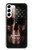 W3850 American Flag Skull Hülle Schutzhülle Taschen und Leder Flip für Samsung Galaxy S23 Plus