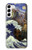 W3851 World of Art Van Gogh Hokusai Da Vinci Hülle Schutzhülle Taschen und Leder Flip für Samsung Galaxy S23 Plus