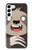 W3855 Sloth Face Cartoon Hülle Schutzhülle Taschen und Leder Flip für Samsung Galaxy S23 Plus