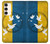 W3857 Peace Dove Ukraine Flag Hülle Schutzhülle Taschen und Leder Flip für Samsung Galaxy S23 Plus