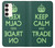 W3862 Keep Calm and Trade On Hülle Schutzhülle Taschen und Leder Flip für Samsung Galaxy S23 Plus