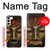 W3874 Buddha Face Ohm Symbol Hülle Schutzhülle Taschen und Leder Flip für Samsung Galaxy S23 Plus