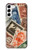 W3900 Stamps Hülle Schutzhülle Taschen und Leder Flip für Samsung Galaxy S23 Plus