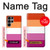 W3887 Lesbian Pride Flag Hülle Schutzhülle Taschen und Leder Flip für Samsung Galaxy S23 Ultra