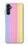 W3849 Colorful Vertical Colors Hülle Schutzhülle Taschen und Leder Flip für Samsung Galaxy A14 5G