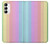 W3849 Colorful Vertical Colors Hülle Schutzhülle Taschen und Leder Flip für Samsung Galaxy A14 5G