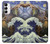 W3851 World of Art Van Gogh Hokusai Da Vinci Hülle Schutzhülle Taschen und Leder Flip für Samsung Galaxy A14 5G
