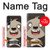 W3855 Sloth Face Cartoon Hülle Schutzhülle Taschen und Leder Flip für Samsung Galaxy A14 5G