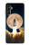 W3859 Bitcoin to the Moon Hülle Schutzhülle Taschen und Leder Flip für Samsung Galaxy A14 5G