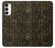 W3869 Ancient Egyptian Hieroglyphic Hülle Schutzhülle Taschen und Leder Flip für Samsung Galaxy A14 5G