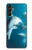 W3878 Dolphin Hülle Schutzhülle Taschen und Leder Flip für Samsung Galaxy A14 5G