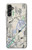 W3882 Flying Enroute Chart Hülle Schutzhülle Taschen und Leder Flip für Samsung Galaxy A14 5G