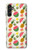 W3883 Fruit Pattern Hülle Schutzhülle Taschen und Leder Flip für Samsung Galaxy A14 5G