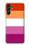 W3887 Lesbian Pride Flag Hülle Schutzhülle Taschen und Leder Flip für Samsung Galaxy A14 5G