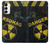 W3891 Nuclear Hazard Danger Hülle Schutzhülle Taschen und Leder Flip für Samsung Galaxy A14 5G