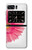 W3044 Vintage Pink Gerbera Daisy Hülle Schutzhülle Taschen und Leder Flip für Motorola Moto Razr 2022