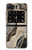 W3700 Marble Gold Graphic Printed Hülle Schutzhülle Taschen und Leder Flip für Motorola Moto Razr 2022