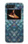 W3809 Mermaid Fish Scale Hülle Schutzhülle Taschen und Leder Flip für Motorola Moto Razr 2022