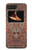 W3813 Persian Carpet Rug Pattern Hülle Schutzhülle Taschen und Leder Flip für Motorola Moto Razr 2022