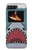 W3825 Cartoon Shark Sea Diving Hülle Schutzhülle Taschen und Leder Flip für Motorola Moto Razr 2022