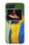 W3888 Macaw Face Bird Hülle Schutzhülle Taschen und Leder Flip für Motorola Moto Razr 2022