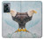 W3843 Bald Eagle On Ice Hülle Schutzhülle Taschen und Leder Flip für OnePlus Nord N300