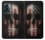 W3850 American Flag Skull Hülle Schutzhülle Taschen und Leder Flip für OnePlus Nord N300