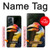 W3876 Colorful Hornbill Hülle Schutzhülle Taschen und Leder Flip für OnePlus Nord N300