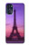 W3447 Eiffel Paris Sunset Hülle Schutzhülle Taschen und Leder Flip für Motorola Moto G 5G (2023)