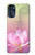 W3511 Lotus flower Buddhism Hülle Schutzhülle Taschen und Leder Flip für Motorola Moto G 5G (2023)