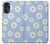 W3681 Daisy Flowers Pattern Hülle Schutzhülle Taschen und Leder Flip für Motorola Moto G 5G (2023)