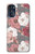 W3716 Rose Floral Pattern Hülle Schutzhülle Taschen und Leder Flip für Motorola Moto G 5G (2023)