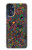 W3815 Psychedelic Art Hülle Schutzhülle Taschen und Leder Flip für Motorola Moto G 5G (2023)