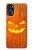 W3828 Pumpkin Halloween Hülle Schutzhülle Taschen und Leder Flip für Motorola Moto G 5G (2023)