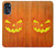 W3828 Pumpkin Halloween Hülle Schutzhülle Taschen und Leder Flip für Motorola Moto G 5G (2023)