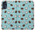 W3860 Coconut Dot Pattern Hülle Schutzhülle Taschen und Leder Flip für Motorola Moto G 5G (2023)