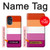 W3887 Lesbian Pride Flag Hülle Schutzhülle Taschen und Leder Flip für Motorola Moto G 5G (2023)