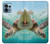 W1377 Ocean Sea Turtle Hülle Schutzhülle Taschen und Leder Flip für Motorola Edge+ (2023), X40, X40 Pro, Edge 40 Pro