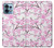 W1972 Sakura Cherry Blossoms Hülle Schutzhülle Taschen und Leder Flip für Motorola Edge+ (2023), X40, X40 Pro, Edge 40 Pro