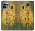 W2137 Gustav Klimt The Kiss Hülle Schutzhülle Taschen und Leder Flip für Motorola Edge+ (2023), X40, X40 Pro, Edge 40 Pro