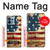 W2349 Old American Flag Hülle Schutzhülle Taschen und Leder Flip für Motorola Edge+ (2023), X40, X40 Pro, Edge 40 Pro