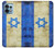 W2614 Israel Old Flag Hülle Schutzhülle Taschen und Leder Flip für Motorola Edge+ (2023), X40, X40 Pro, Edge 40 Pro