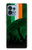 W3002 Ireland Football Soccer Hülle Schutzhülle Taschen und Leder Flip für Motorola Edge+ (2023), X40, X40 Pro, Edge 40 Pro