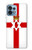 W3089 Flag of Northern Ireland Hülle Schutzhülle Taschen und Leder Flip für Motorola Edge+ (2023), X40, X40 Pro, Edge 40 Pro