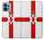 W3089 Flag of Northern Ireland Hülle Schutzhülle Taschen und Leder Flip für Motorola Edge+ (2023), X40, X40 Pro, Edge 40 Pro