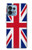 W3103 Flag of The United Kingdom Hülle Schutzhülle Taschen und Leder Flip für Motorola Edge+ (2023), X40, X40 Pro, Edge 40 Pro