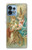W3164 Easter Rabbit Family Hülle Schutzhülle Taschen und Leder Flip für Motorola Edge+ (2023), X40, X40 Pro, Edge 40 Pro