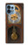 W3173 Grandfather Clock Antique Wall Clock Hülle Schutzhülle Taschen und Leder Flip für Motorola Edge+ (2023), X40, X40 Pro, Edge 40 Pro