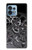 W3176 Inside Watch Black Hülle Schutzhülle Taschen und Leder Flip für Motorola Edge+ (2023), X40, X40 Pro, Edge 40 Pro